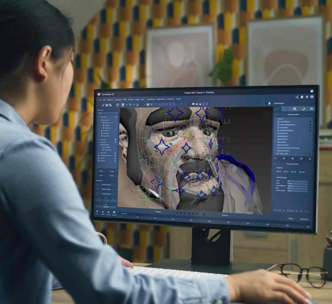 Character skinning for game-ready 3D animation