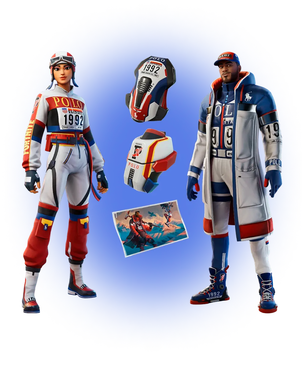 Prediction game assets with sports characters and branded digital collectibles